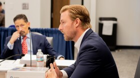 State Superintendent Ryan Walters presents his budget proposal at the State Board of Education meeting on Sept. 26, 2024.