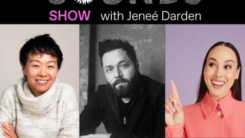 (L-R) Helen Chu, Tony Benna, and Meena Harris