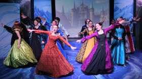 Scene from 'Frozen the Musical' at Fort Myers Theatre.