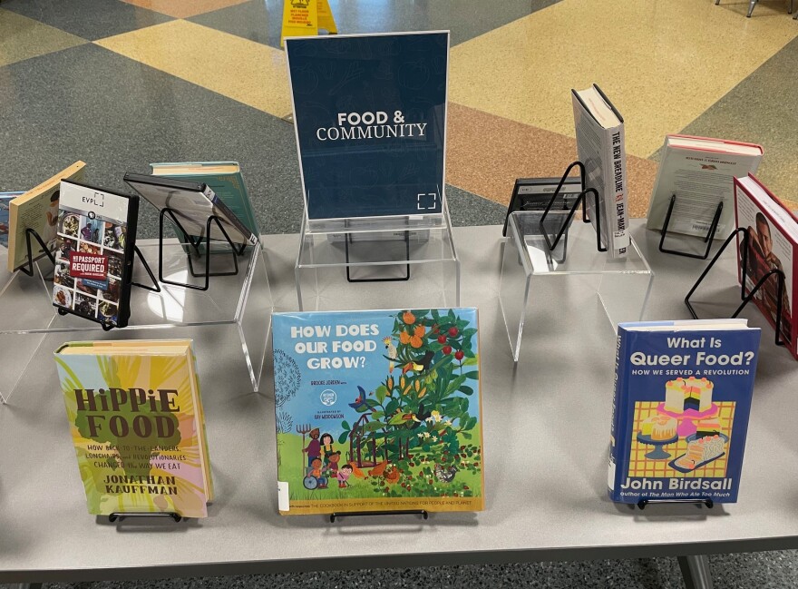 Exhibit in the lobby of EVPL Central, Mar. 5, 2026