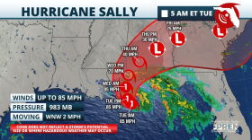 Hurricane Sally Cone