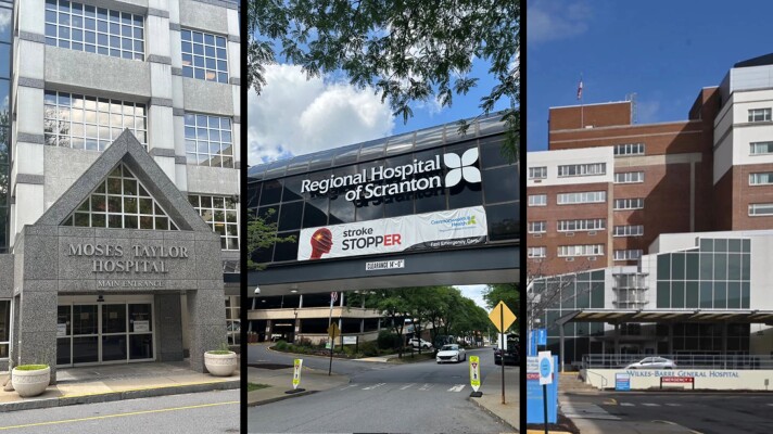 Commonwealth Health is looking to sell Moses Taylor and Regional hospitals in Scranton and Wilkes-Barre General Hospital to Tenor Health Foundation.