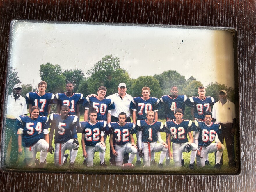 A photo of a football team.