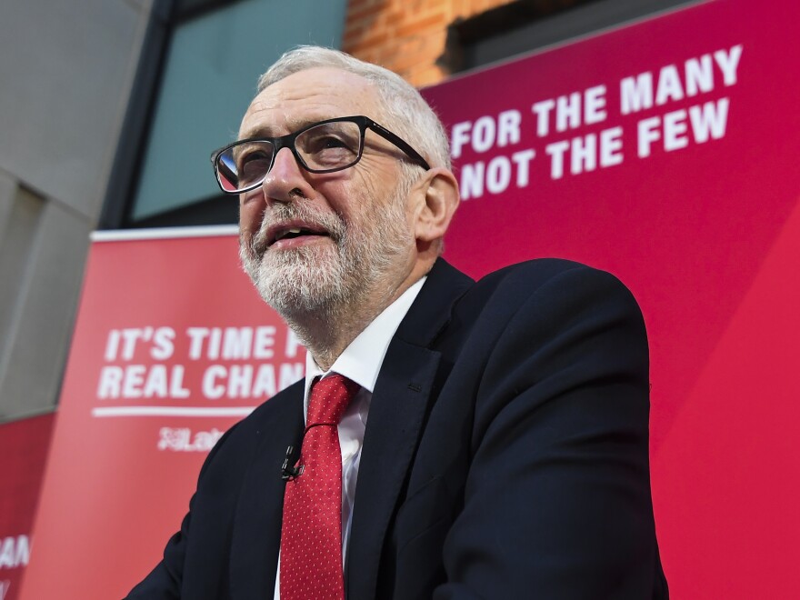 Britain's Labour Party leader Jeremy Corbyn has refused to take a side on Brexit.