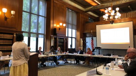 Members of the commission include state lawmakers, Indiana Supreme Court Justice Loretta Rush and state health officials.