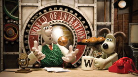 Screenshot from \"Wallace and Gromit's World of Invention.\"