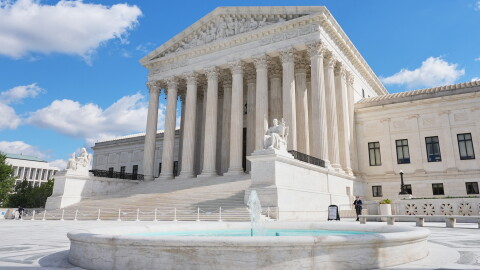 The Supreme Court is pictured Monday, Oct. 5, 2026, in Washington.