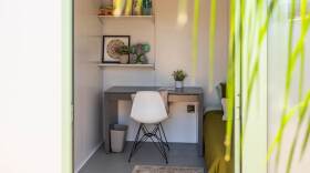 La Pousada is the latest 'tiny homes' style housing community to open in Santa Barbara for those experiencing homelessness