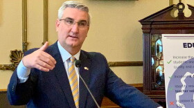 Gov. Eric Holcomb defended how Republican budget writers prioritized the state’s dollars as he signed a new budget into law.