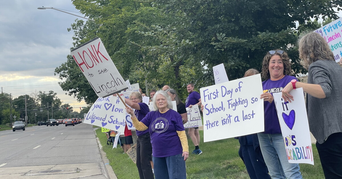 Lakewood parents again protest potential school consolidation