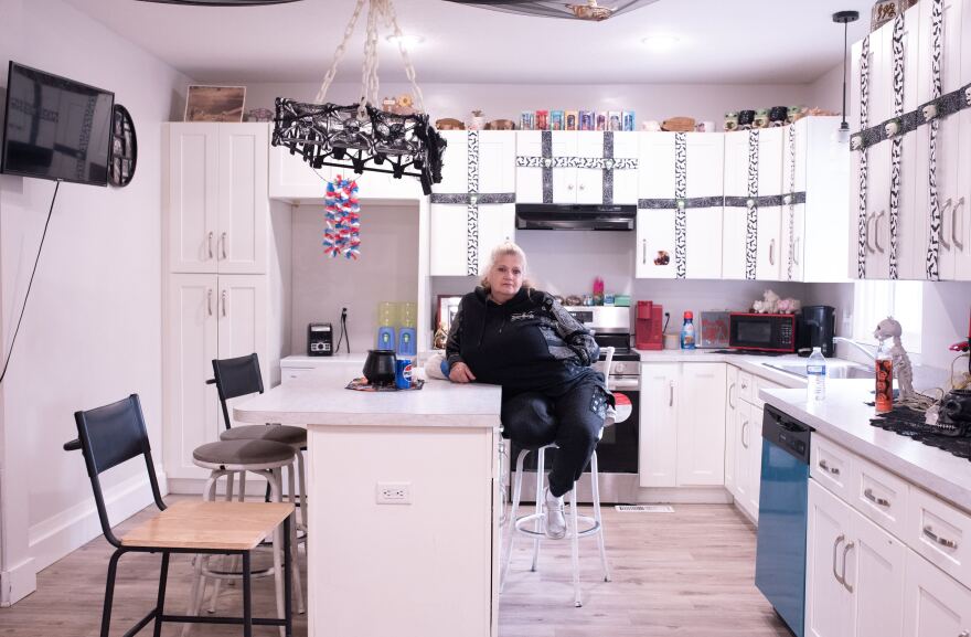 Tania Fowler, a 61-year-old Canton resident, lost her11-year-old granddaughter, Harmony, in a house fire in July 2024. A local nonprofit helped her - and her other four grandchildren that she has custody of - find housing.