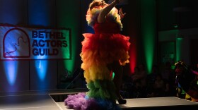 Golden Delicious performers at the all ages drag show on July 24, 2026 in Bethel, Alaska.