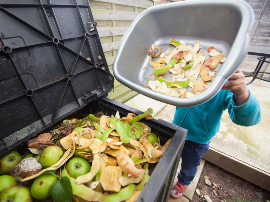 Composting food scraps is one way to reduce food waste, but preventing excess food in the first place is better, says the EPA.