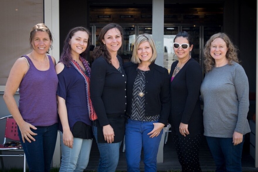 Elizabeth Kehn, Kini Lynn Johnson, Dare Ellis, Pasha Krise, Courtney Matheson, Amy Hawkins and Kim Henry (not pictured)