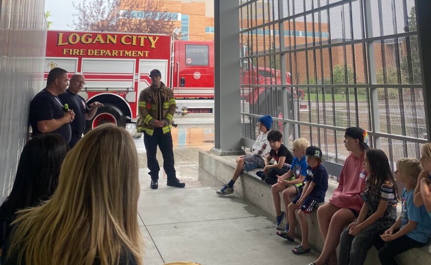 UPR - The USU art museum's fire-themed summer camp comes to an end