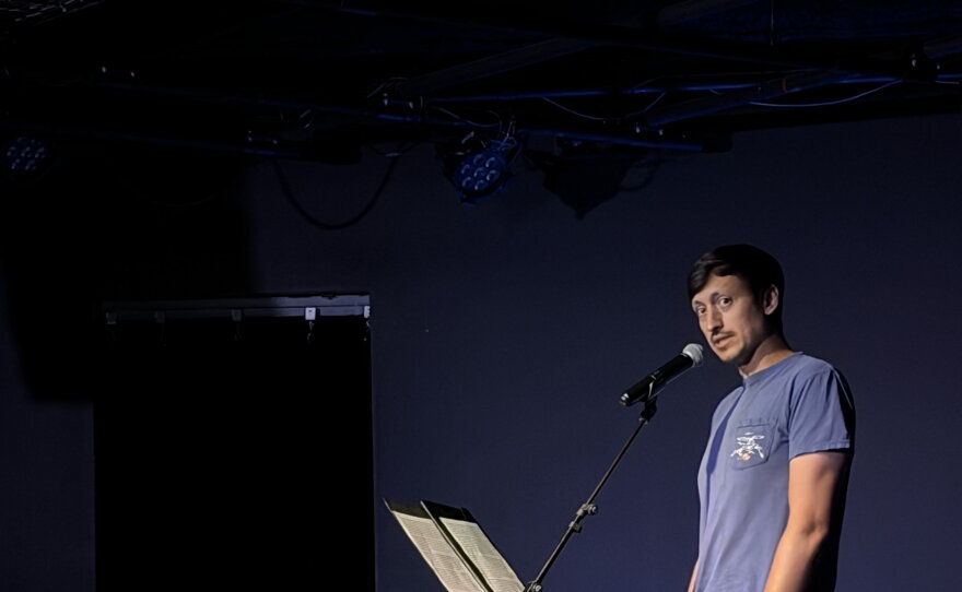 Chris D'Amore speaks at Long Story Short on Sept. 10, 2026 in Portsmouth, NH.