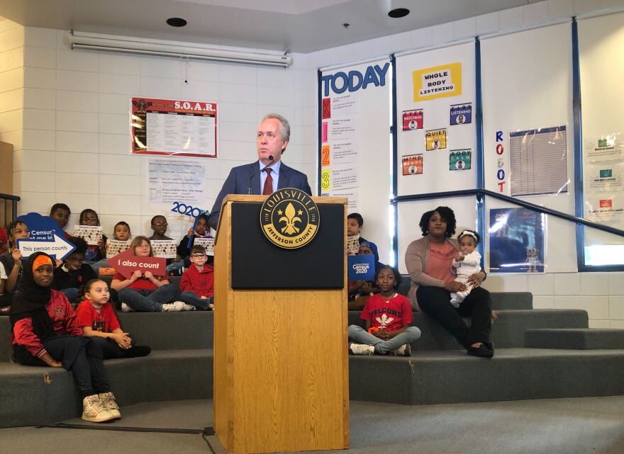 Mayor Greg Fischer encourages participation in 2020 Census