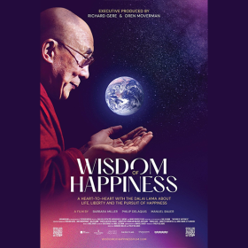 Film "Wisdom of Happiness" will screen at UMass Amherst on Sep. 9, 2026.