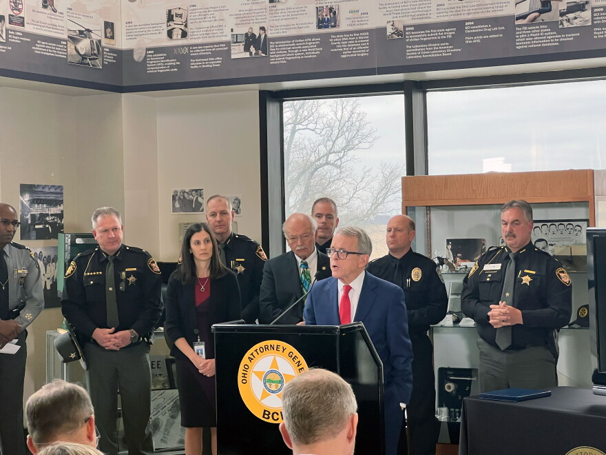 According to Gov. Mike DeWine, violent gun crimes have increase by 26% in Ohio's major cities over the last year.