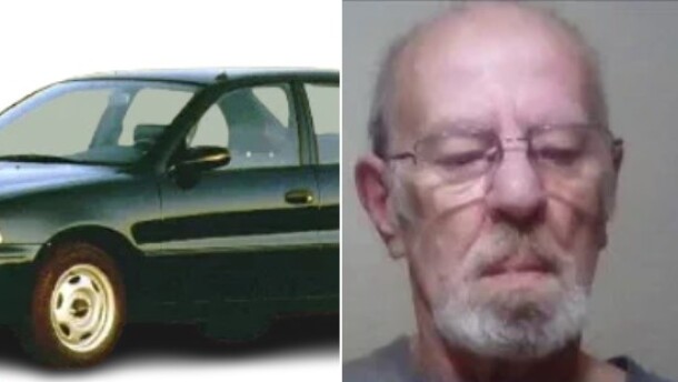 Gary Eicher and his vehicle