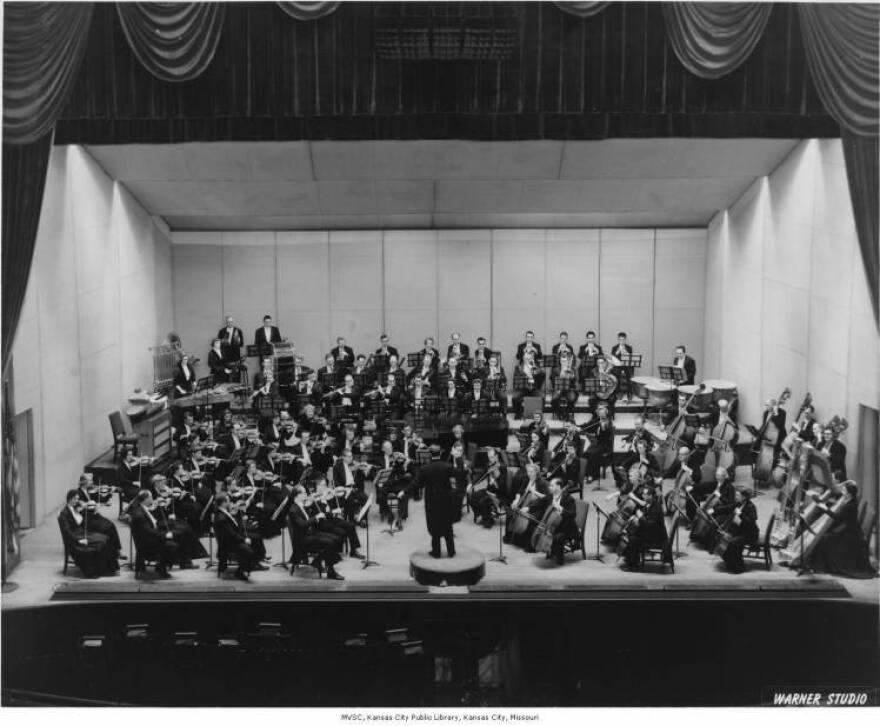 Krysta Eyler's Fringe Festival production of 'Overture the Musical' pays homage to the Kansas City Philharmonic, shown here in the mid-1950s.