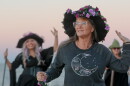 Ronda Maus of Suffolk at a dance practice with the group, the OV Sea Hags. The group, which started a year ago, is based on a group from Germany and celebrates sisterhood, community and raises money for charities.