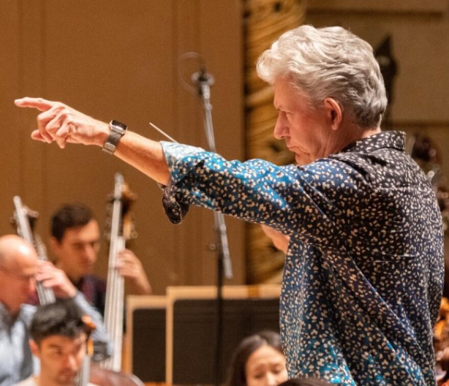 Andreas Delfs rehearses the RPO