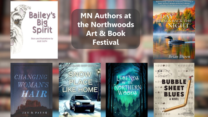6 book covers by Minnesota authors