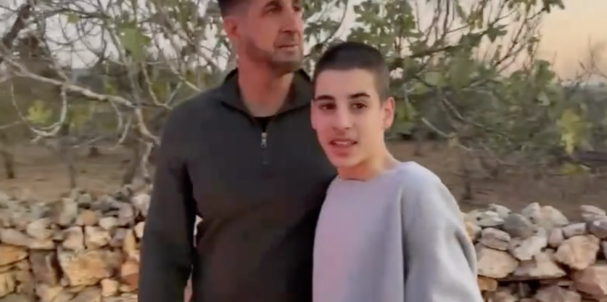 Screenshot of video taken of Mohammed Ibrahim on Thursday (from CAIR-Florida press release)