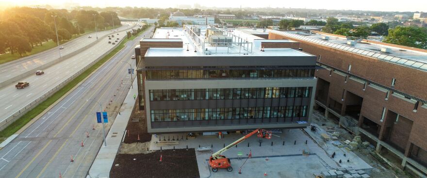 The Forest Park campus of St. Louis Community College unveiled its new Center for Nursing and Health Sciences on Friday, the first new building on the campus in 20 years.