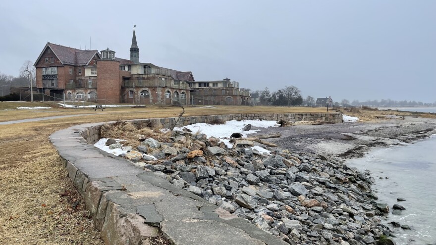 Seaside, once an asylum and closed more than two decades ago, was turned into a state park in Waterford, Connecticut, by former Governor Dannel Malloy in 2014. It has yet to be redeveloped.