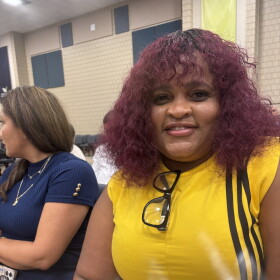 Mariamu Mattaldi became a U.S. citizen in September 2026 during a Sioux City ceremony. (Bret Hayworth, Siouxland Public Media News)