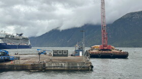 The Skagway ferry dock underwent repairs in August and early September after facility staff identified structural damage.