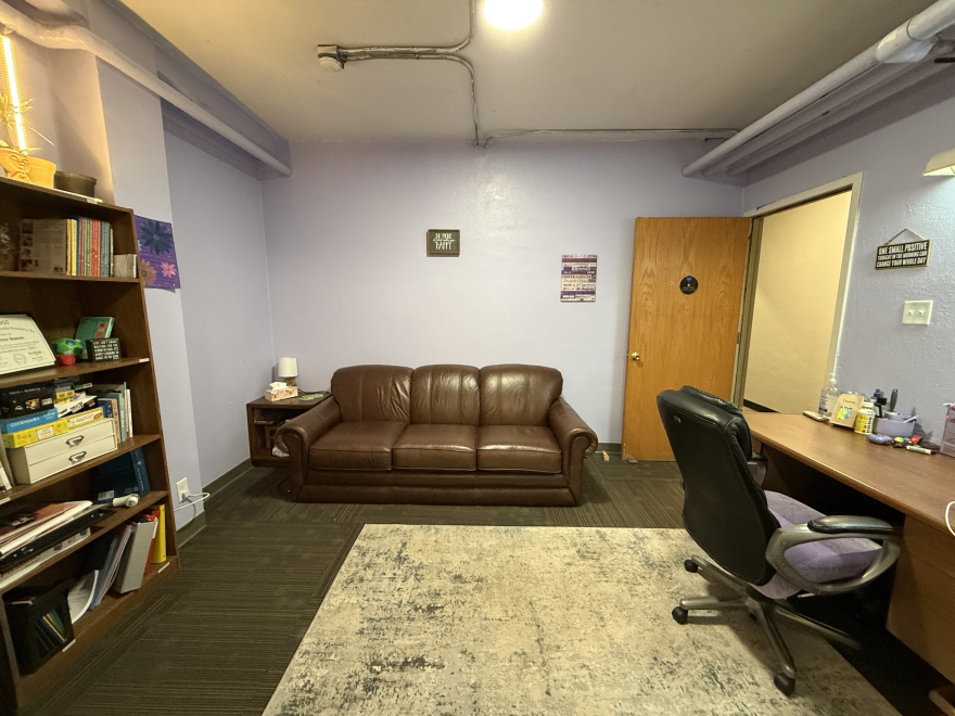 A therapist's office at Alan's House.