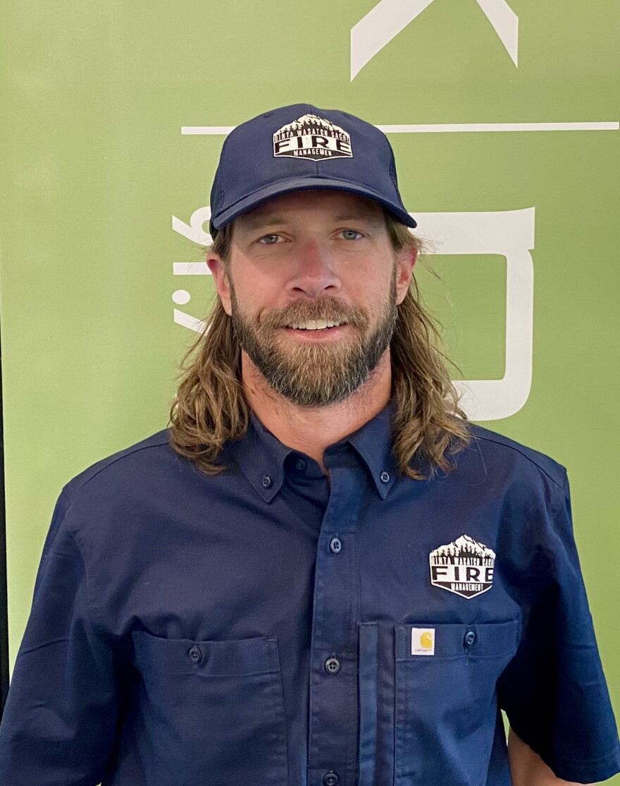 Riley Bergseng, Lead Fuels Technician at US Forest Service
