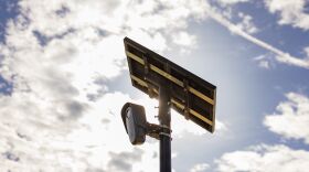 An example of a license plate reader from Flock Safety