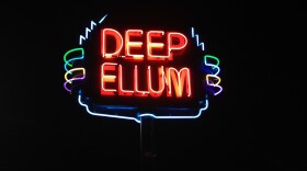 The neon sign in Deep Ellum