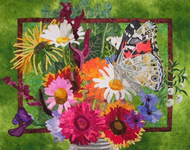 This quilt by Deana Steele was the 2020 Grand Prize Winner in the Art & Soul of the Magic Valley Festival and Contest.