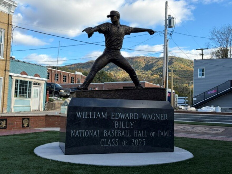 The Billy Wagner statue was unveiled Saturday in downtown Tazewell.