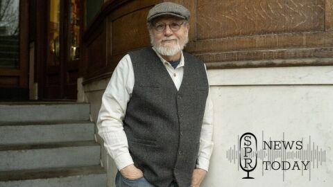 Sean Cassidy poses for a portrait at the Blue Lantern in Lewiston.