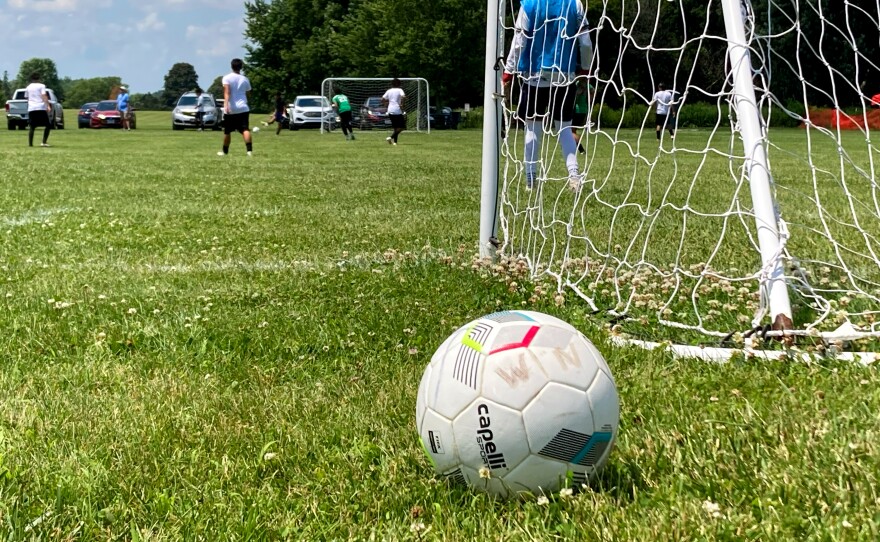 The day included an adult soccer tournament, free kid's clinic led by DeKalb County United, live performances and information about community resources.
