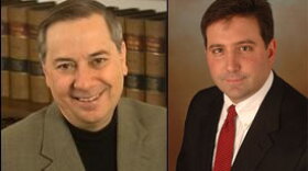 Tim Burke, chairman of the board of elections and former party chair of the Hamilton County Democratic Party, and Alex Triantafilou, a member of the board of elections and chairman of the Hamilton County Republican Party.
