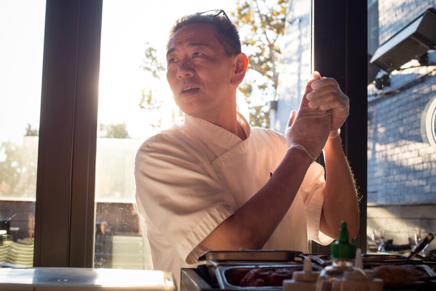 Kaz Okochi is the owner and master sushi chef at Kaz Sushi Bistro in Washington, D.C. He's bringing his craft to Masa 14, which just added sushi to the menu.