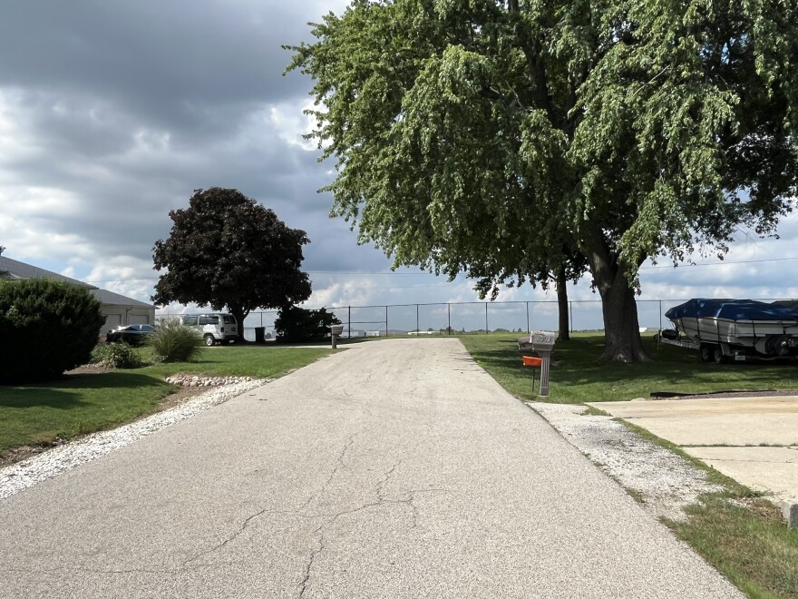 The unincorporated Colonial Meadows subdivision is landlocked by the airport on two sides and city of Bloomington subdivisions on the others.
