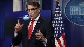 U.S. Secretary of Energy Rick Perry speaks during a White House daily briefing at the James Brady Press Briefing Room of the White House June 27, 2017 in Washington. (Alex Wong/Getty Images)