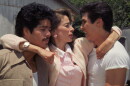 Esai Morales, Rosanna DeSoto, and Lou Diamond Phillips in 'La Bamba.'