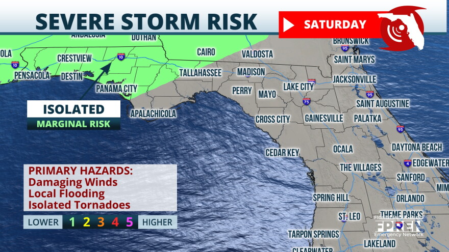 Risks for severe storms and flooding in Panhandle Friday into this ...