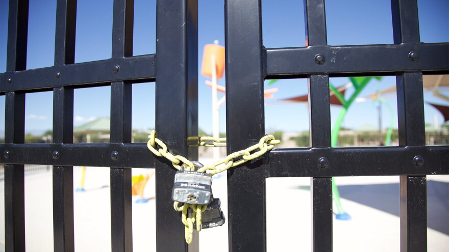 Chained up Barrio Nopal Splash pad