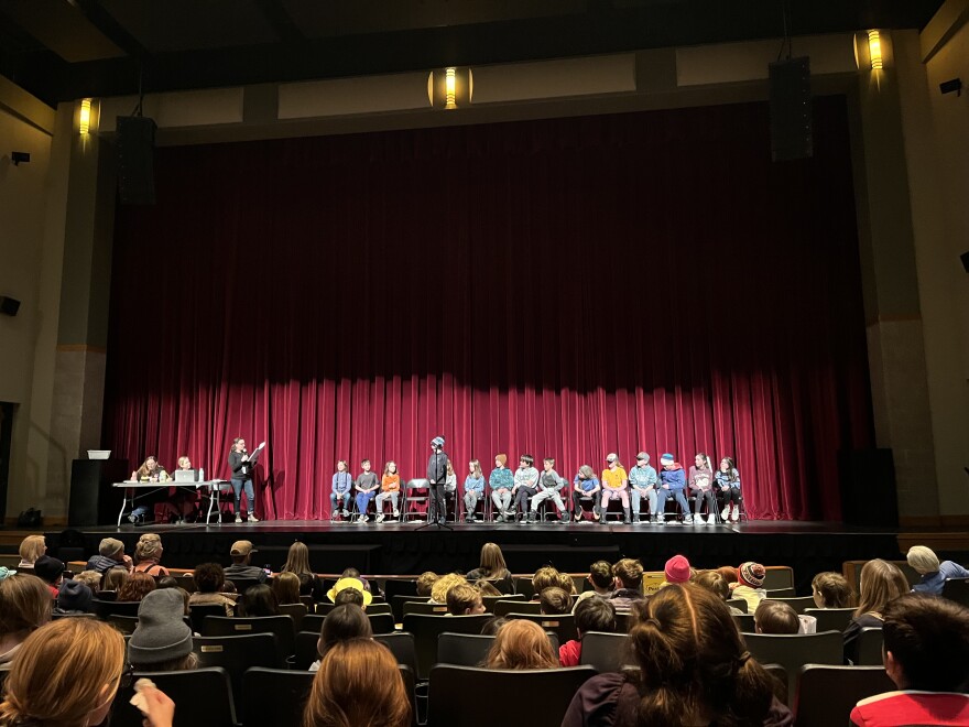  Students recently gathered at the Palm Theater in Telluride to participate in the 2023 Spanish Spelling Bee.