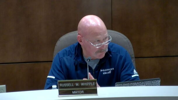 Mason Mayor Russell Whipple
